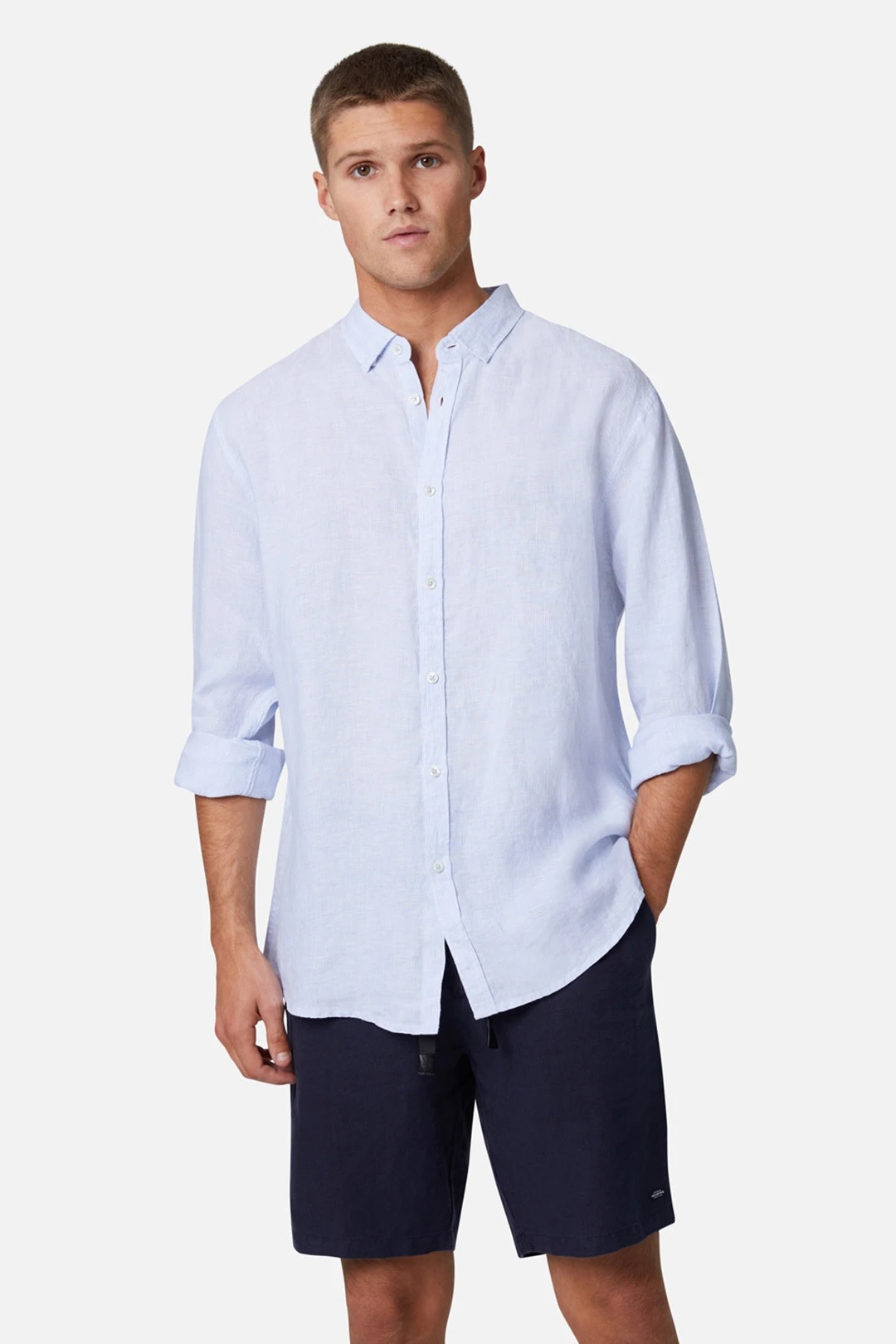 Industrie The Rochecroft Linen Shirt - Tramps the Store