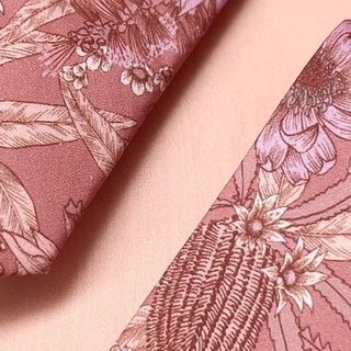 Floral lining cloth