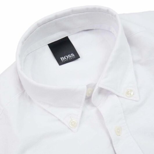 hugo boss white casual shirt