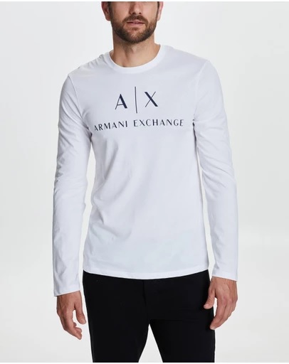 armani exchange full sleeve t shirt