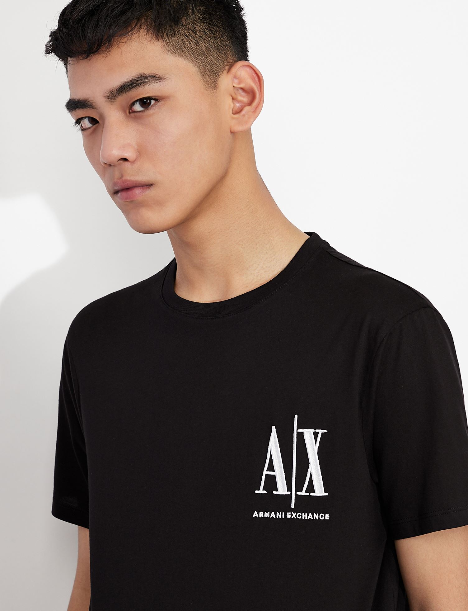 Armani Exchange Icon Logo Regular Fit T-Shirt - Tramps the Store