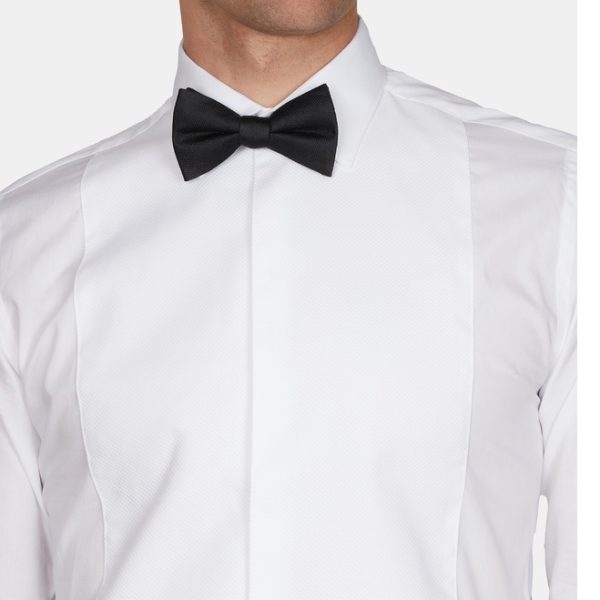 Abellard Marcella Fly Front Slim Peak Dinner Shirt