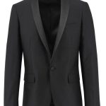 Christian Brookes Printed Shawl Tuxedo Suit