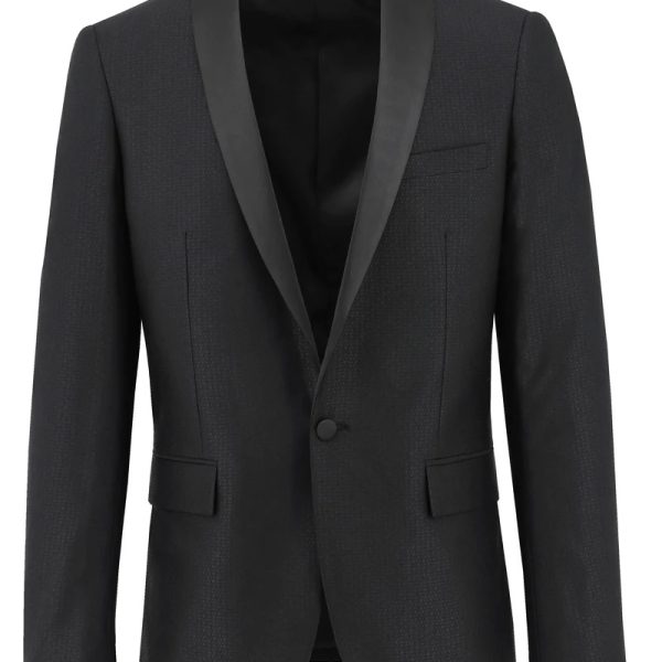 Christian Brookes Printed Shawl Tuxedo Suit