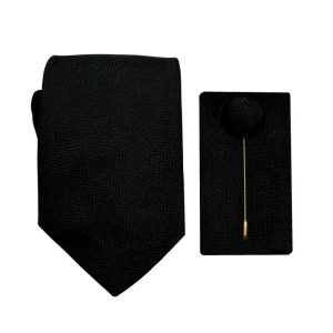 James A'delin Tie Hank & Lapel Pin Set