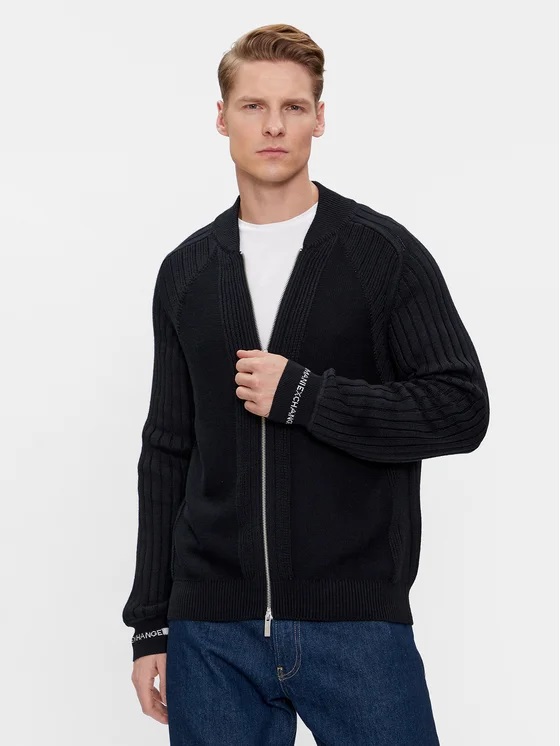 Armani Exchange Knitted Cardigan - Tramps the Store