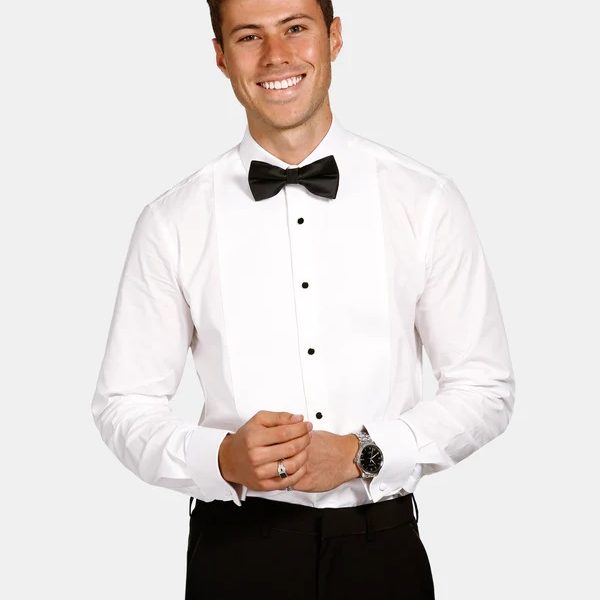 Brooksfield Luxe Tuxedo Dinner Dress Shirt