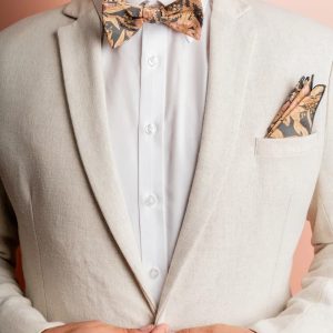 Peggy And Finn  Byron Banksia Bow Tie