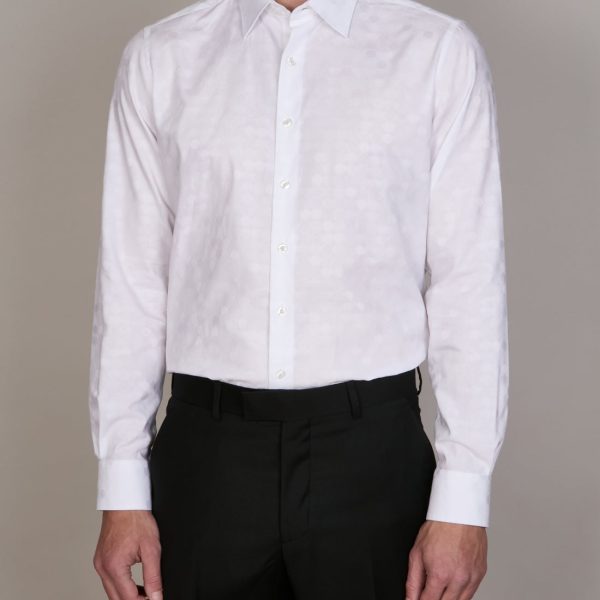 Abelard Dot Jacquard L/S Shirt