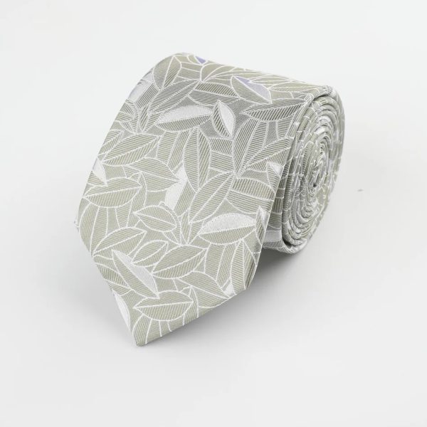 James Harper Silk Leaf Tie