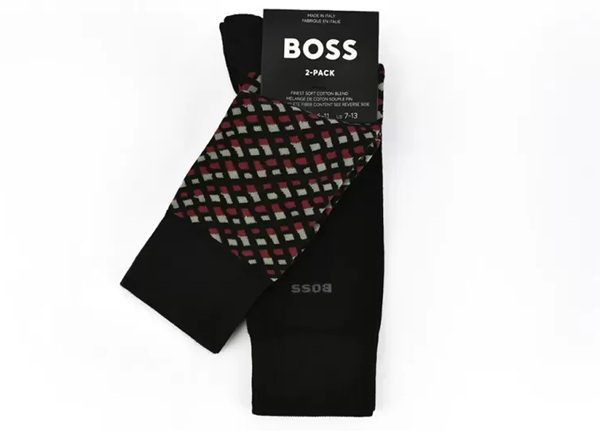 Hugo Boss 2Pack RS Monogram Socks
