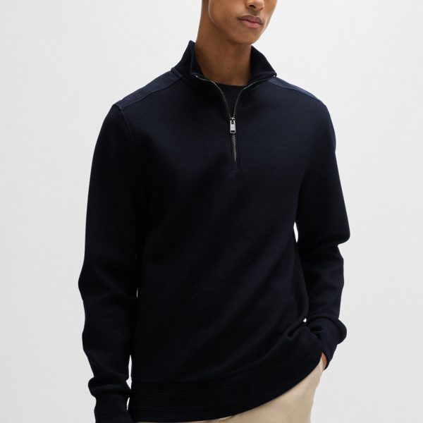 Hugo Boss H-Sidney 59 1/4 Zip Jumper