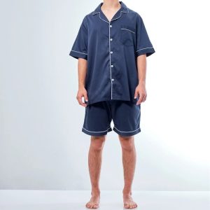 Canningvale Bamboo Cotton Mens Pyjama Short Set