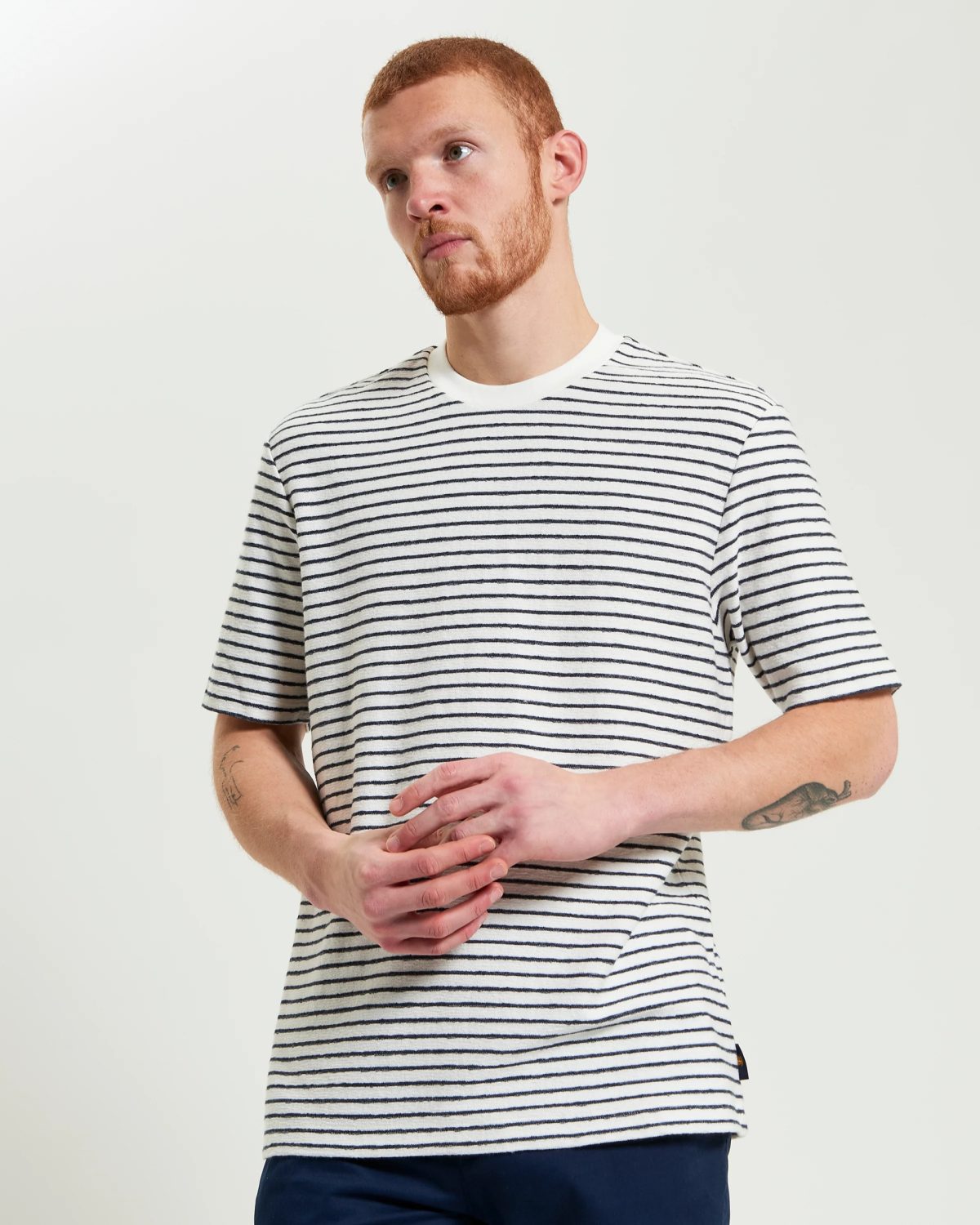 Ben Sherman Ben Sherman Textured Stripe Tee