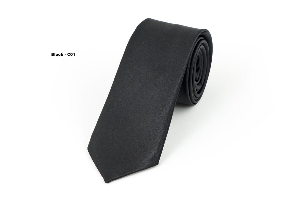 Ensign Ensign High Sheen Satin Tie