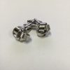 Cudworth Rhodium Plated Cufflinks