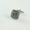 Cudworth Rhodium Plated Cufflinks
