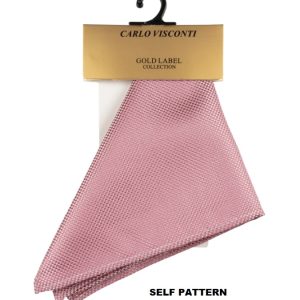 Carlo Visconti Self Pattern Pocket Square