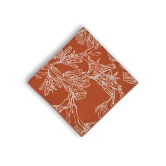 Peggy and Finn Kangaroo Paw Pocket Square