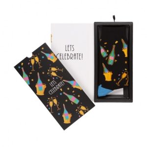 Bamboozld Let's Celebrate Sock Card