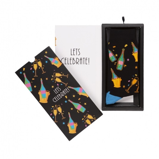 Bamboozld Let's Celebrate Sock Card