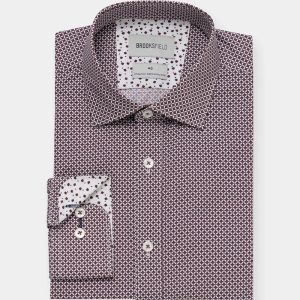 Brooksfield L/S Stretch Performance Shirt