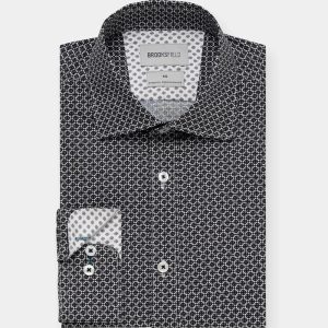 Brooksfield L/S Pattern Shirt