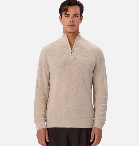 Industrie The New England Zip Neck Knit
