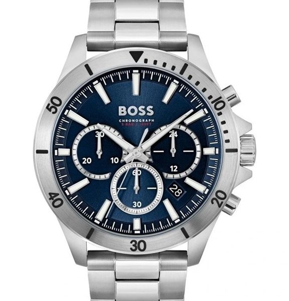 Boss Troper SS Blue Dial Watch