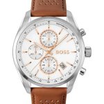 Boss Grand Prix 44 Leather Watch