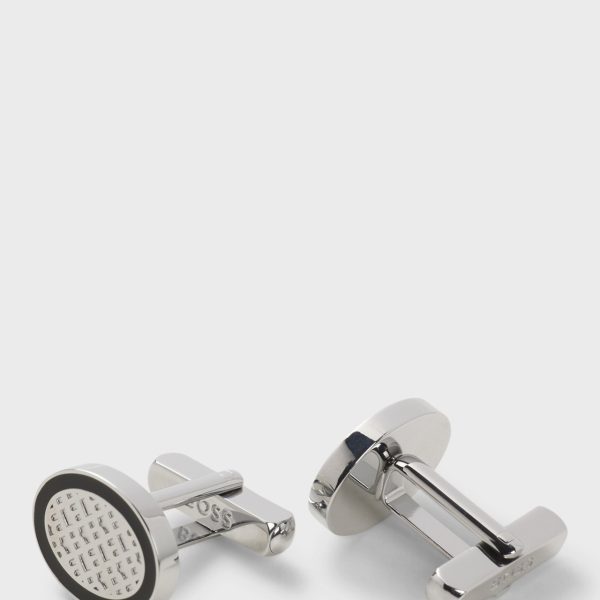 Hugo Boss B-Ovalmono Cufflinks