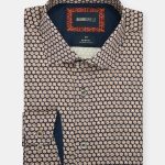 Brooksfield Autumn Floral Print L/S Shirt