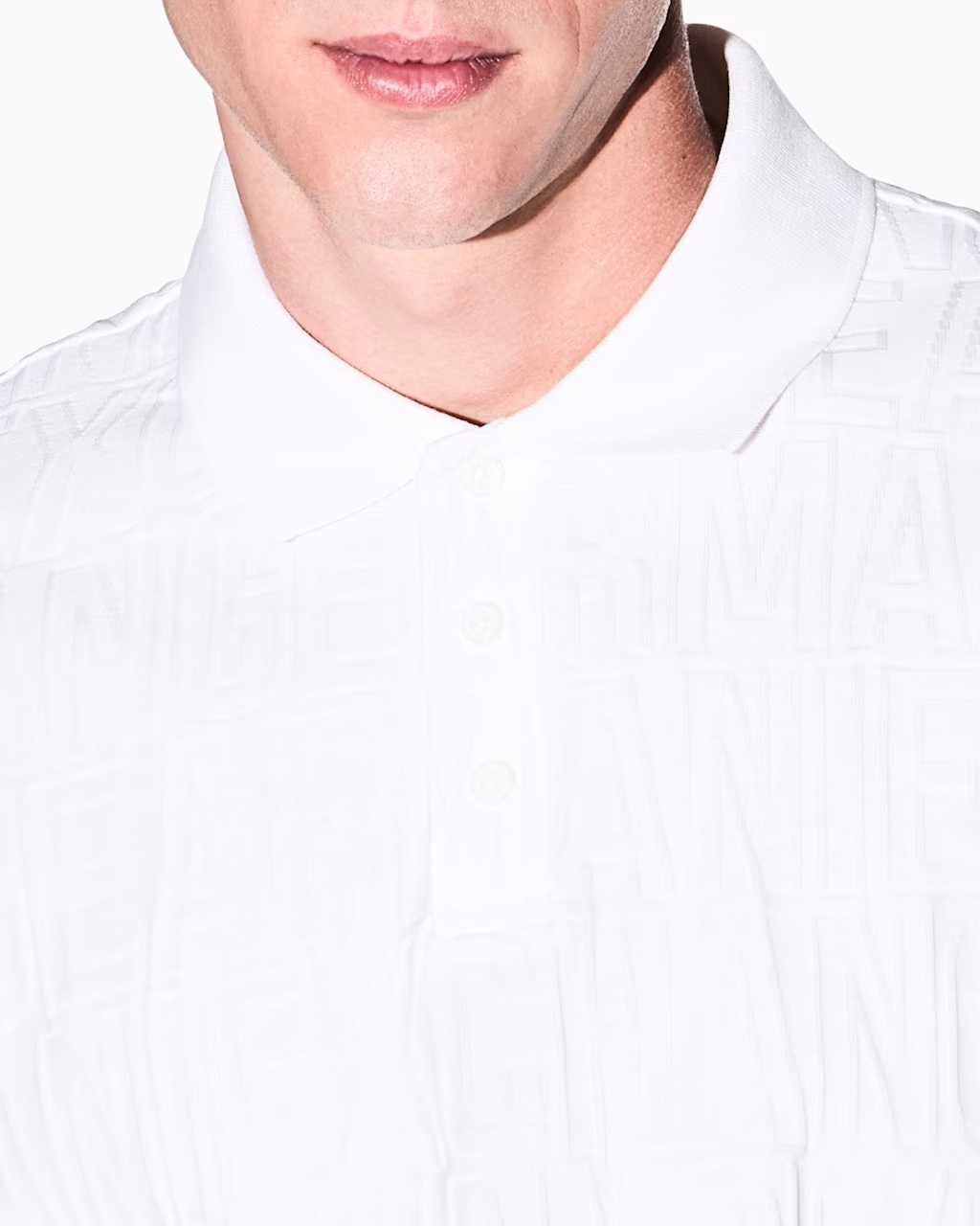 Armani Exchange Monogram Polo